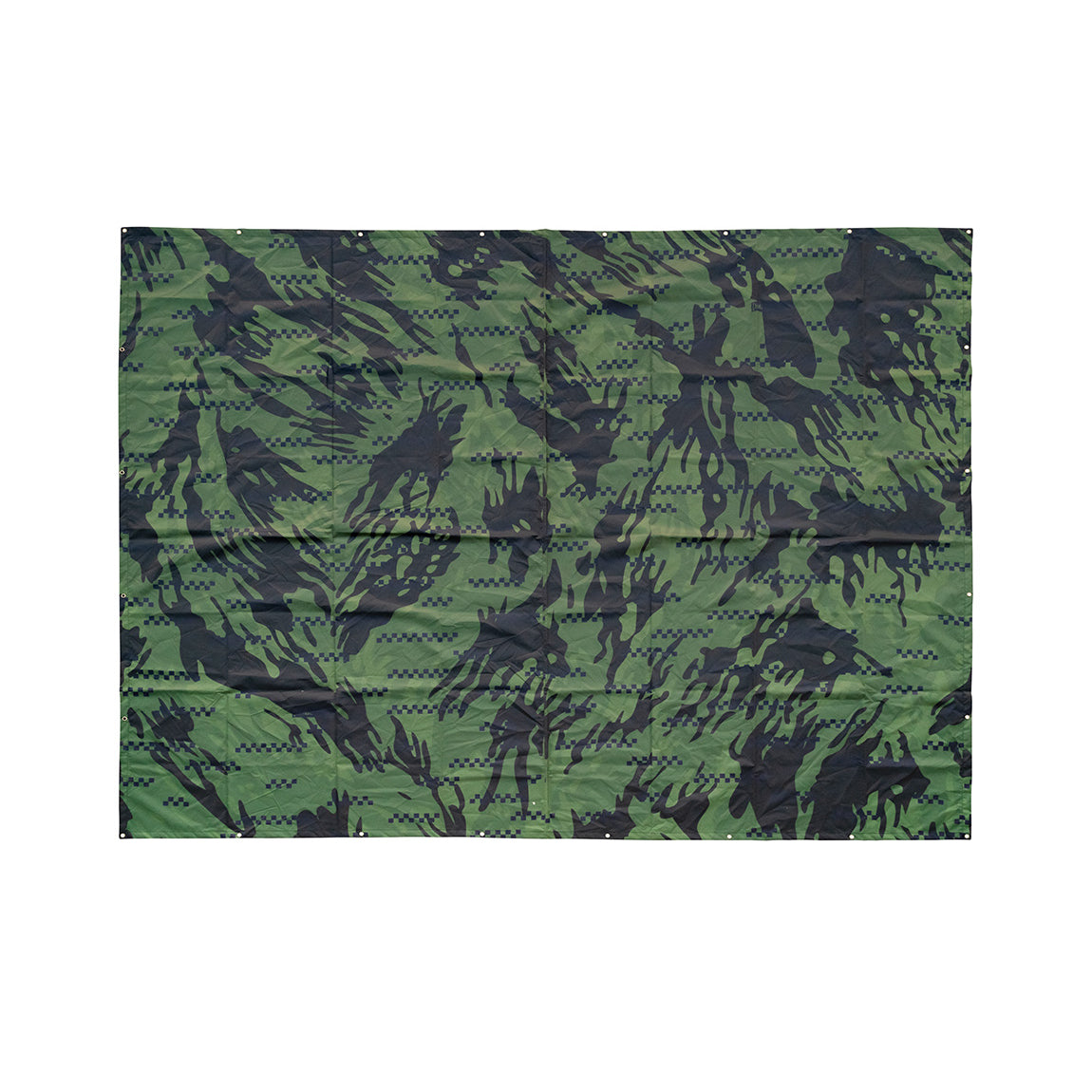 Hoonigan DISTRUPTIVE Nylon Tarp in red and black with stylized logo design, shown folded on a surface.