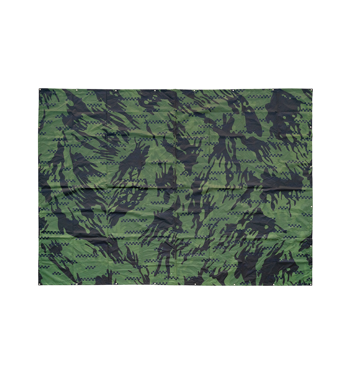 Hoonigan DISTRUPTIVE Nylon Tarp in red and black with stylized logo design, shown folded on a surface.