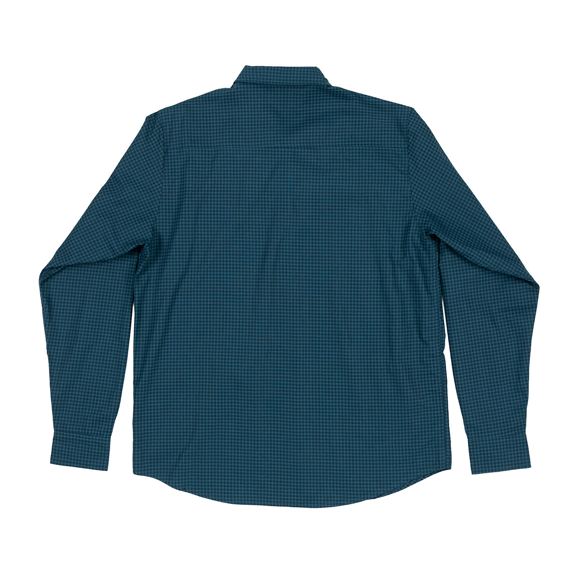 Hoonigan Pepita long sleeve button up shirt. Pattern inspired by the classic Porsche Pepita Houndstooth pattern.