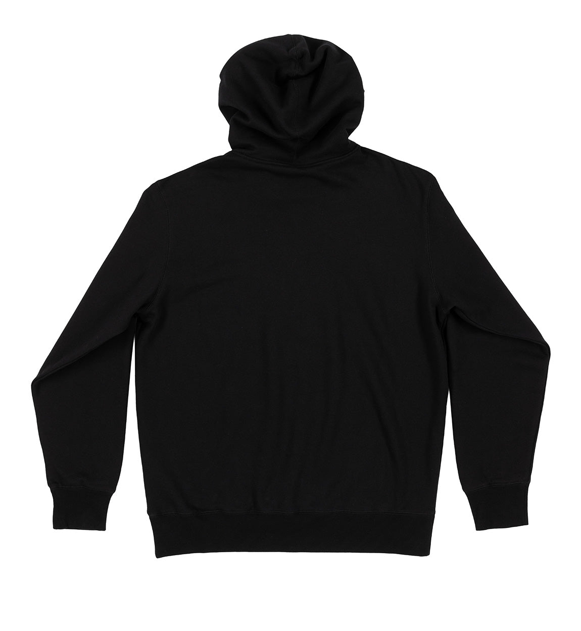 Black Hoonigan EMBOSSED H-BOX Hoodie featuring a raised logo design on the front.
