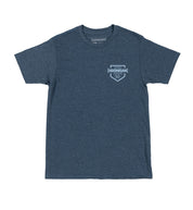 Hoonigan BRACKET X LOGO Short Sleeve Tee featuring bold black logo design on a solid background.