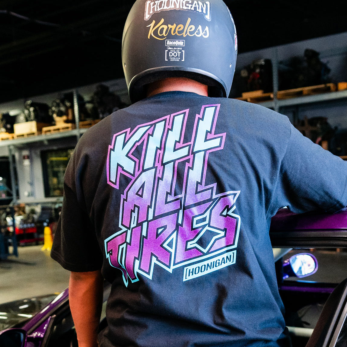 KILL ALL TIRES FADE  Short Sleeve T-shirt