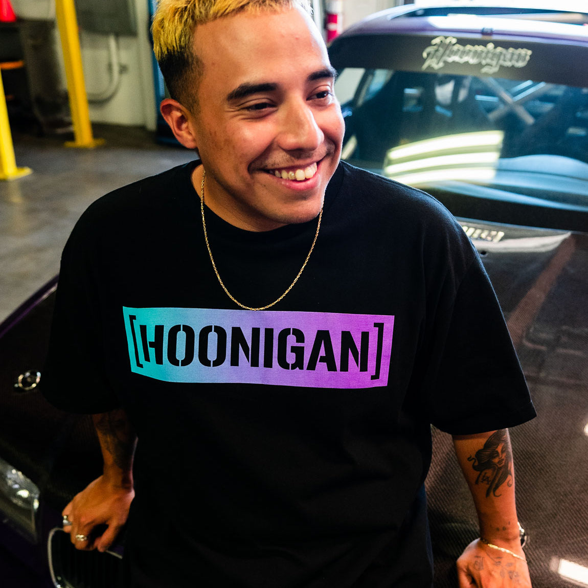 SHIFT CENSOR BAR short sleeve T-shirt