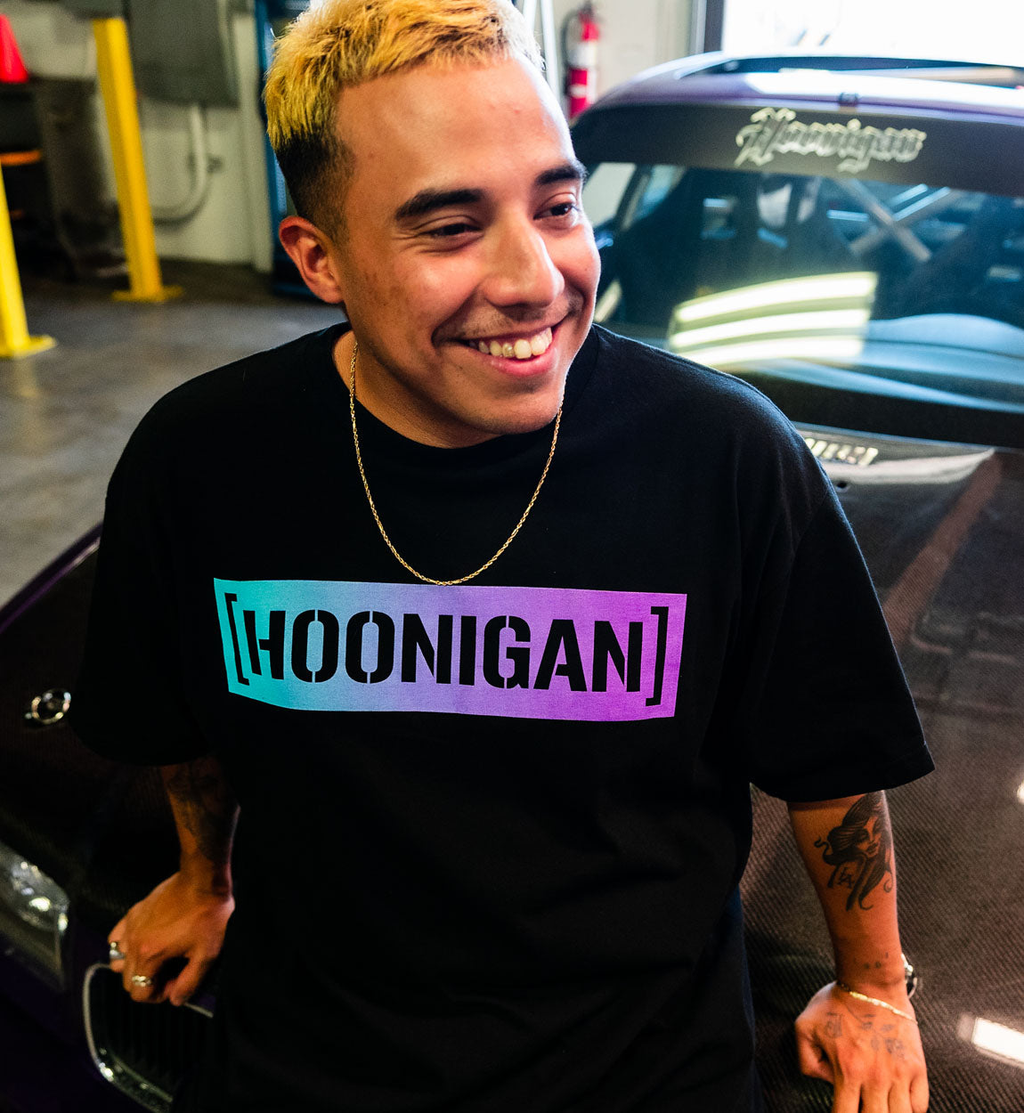 SHIFT CENSOR BAR short sleeve T-shirt