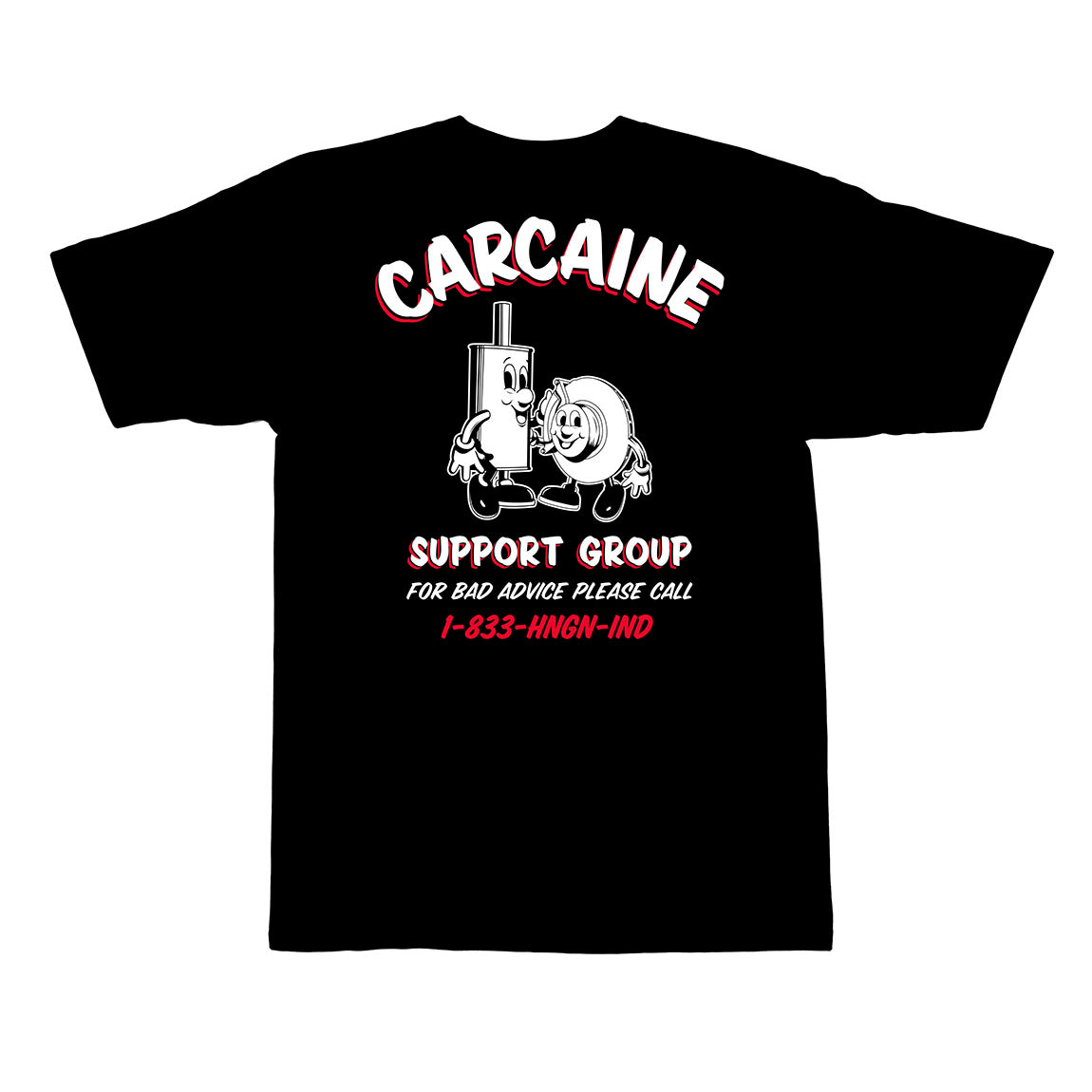 HOONIGAN CARCAINE SUPPORT GROUP short sleeve t-shirt
