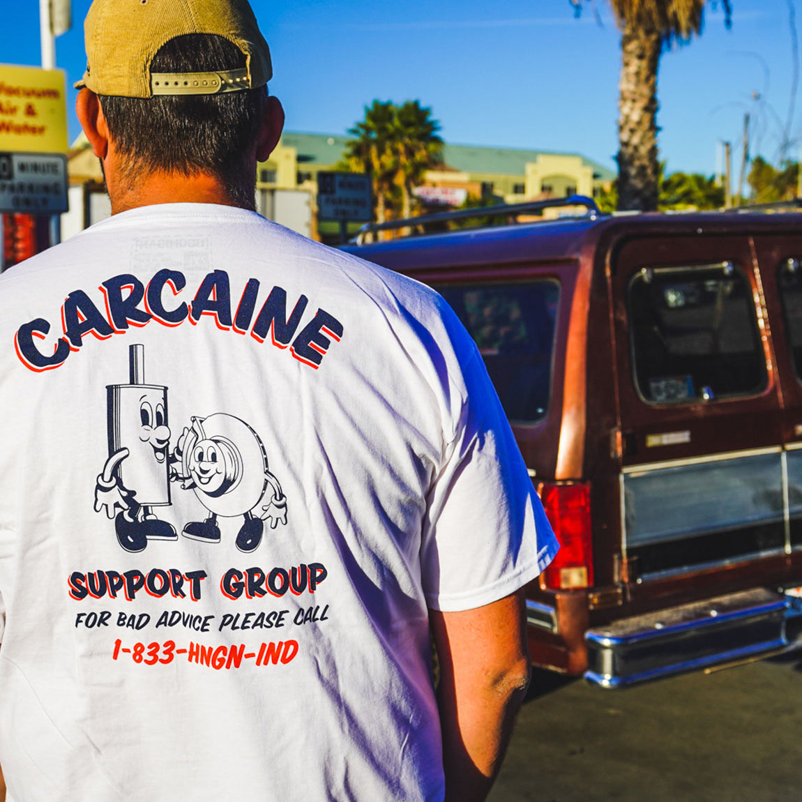HOONIGAN CARCAINE SUPPORT GROUP short sleeve t-shirt