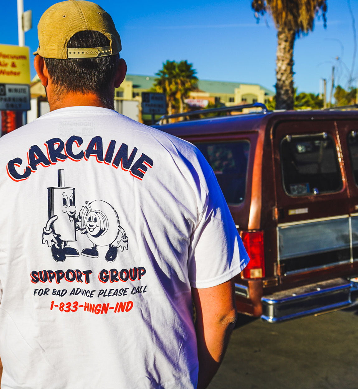 HOONIGAN CARCAINE SUPPORT GROUP short sleeve t-shirt