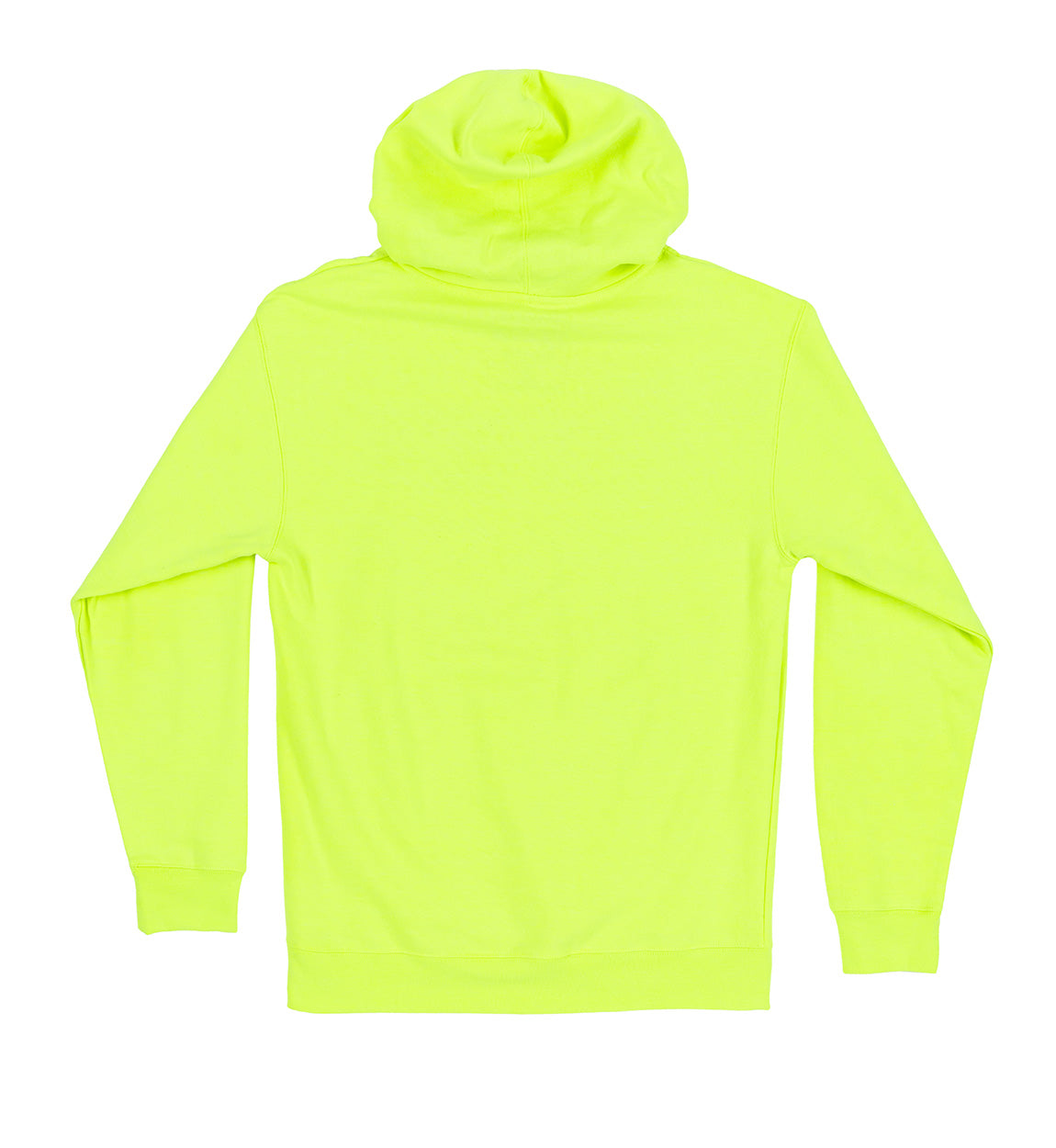 Hoonigan CENSOR BAR Pullover Hoodie in faded yellow with a black graphic logo across the chest.