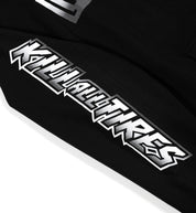 Hoonigan CBAR KILL ALL TIRES FADE Hoodie in black and gray, featuring a bold graphic print and relaxed fit.