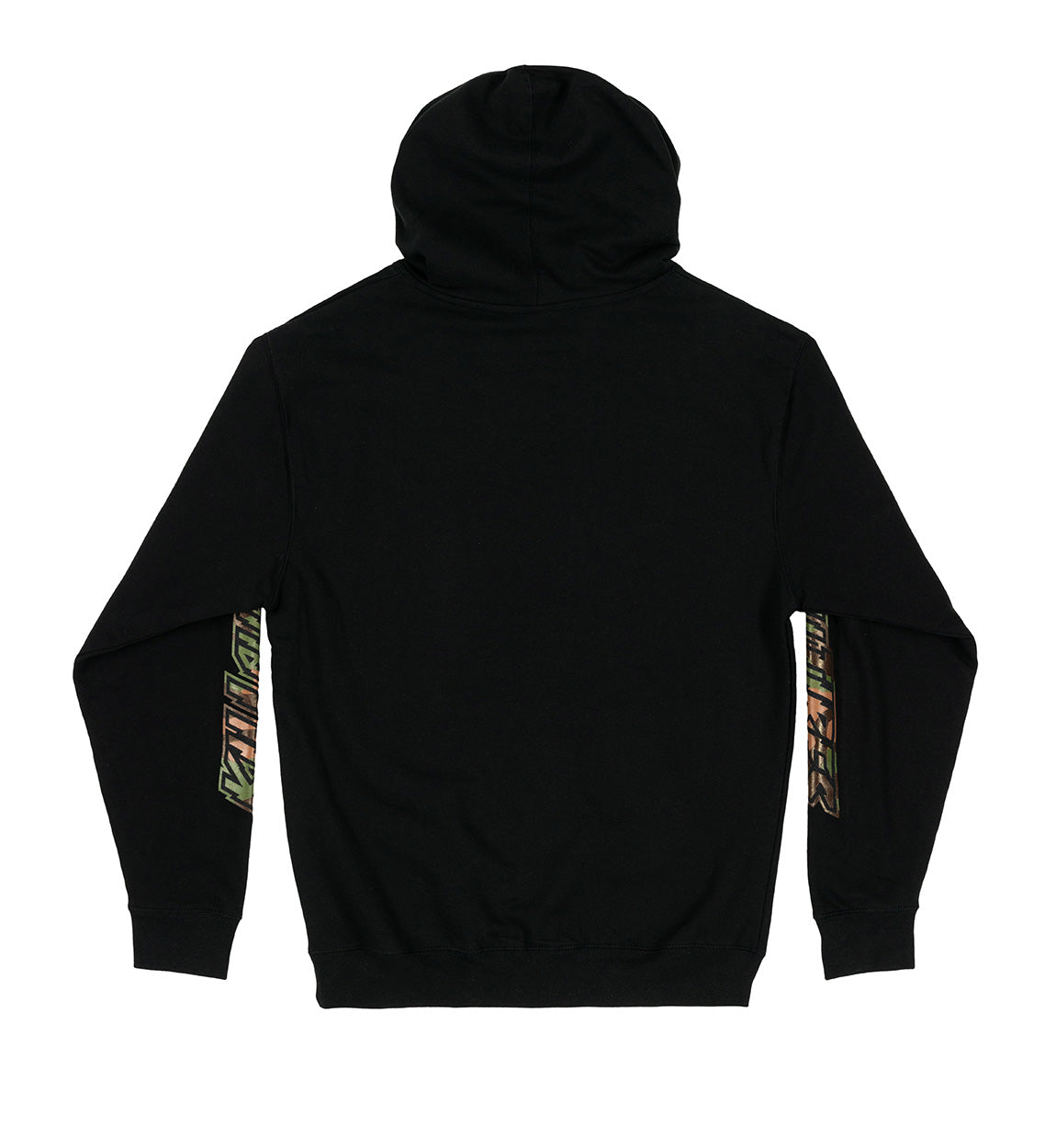 Hoonigan COVERT CBAR KILL ALL TIRES Pullover Hoodie in black with graphic design on the front.