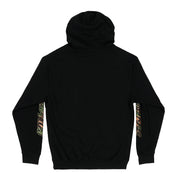 Hoonigan COVERT CBAR KILL ALL TIRES Pullover Hoodie in black with graphic design on the front.