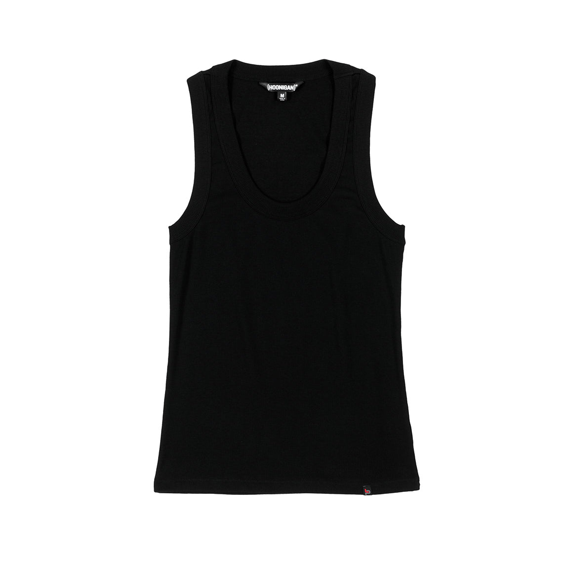 Leah Pruett LP IGNITE Tank Top in black, featuring a fitted design and the "IGNITE" logo on the front.