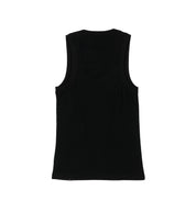 Leah Pruett LP IGNITE Tank Top in black, featuring a racerback design and subtle logo detailing.
